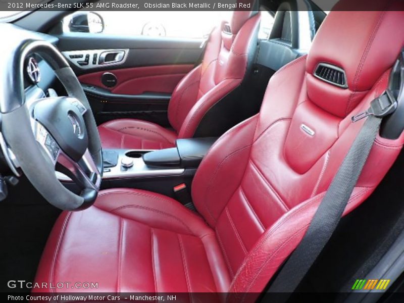 Front Seat of 2012 SLK 55 AMG Roadster