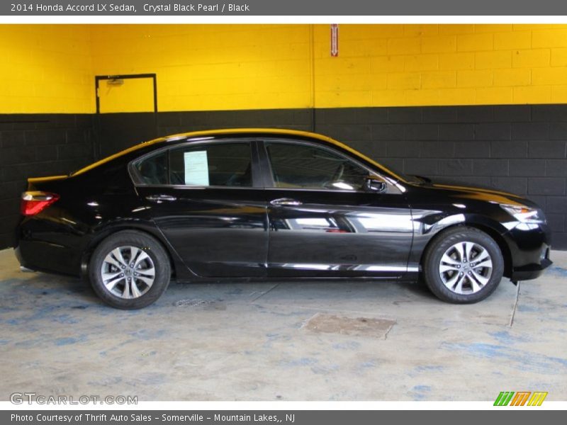 Crystal Black Pearl / Black 2014 Honda Accord LX Sedan