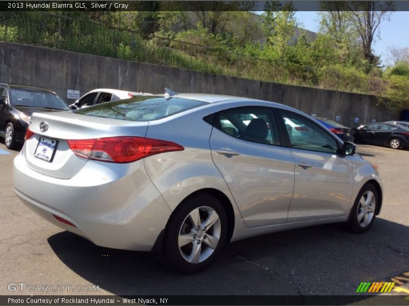 Silver / Gray 2013 Hyundai Elantra GLS