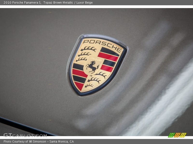 Topaz Brown Metallic / Luxor Beige 2010 Porsche Panamera S