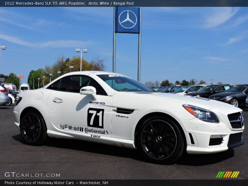  2012 SLK 55 AMG Roadster Arctic White