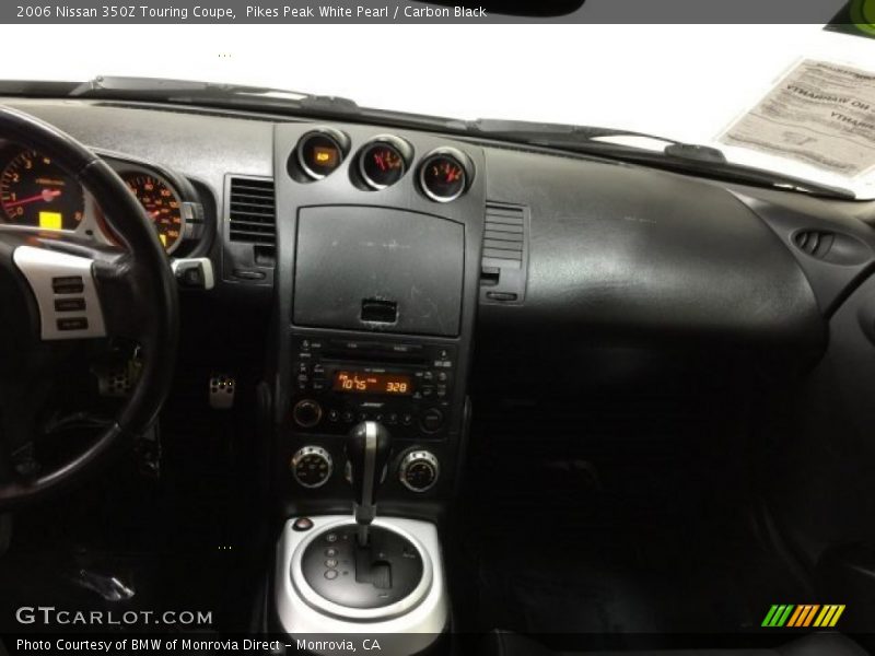 Pikes Peak White Pearl / Carbon Black 2006 Nissan 350Z Touring Coupe
