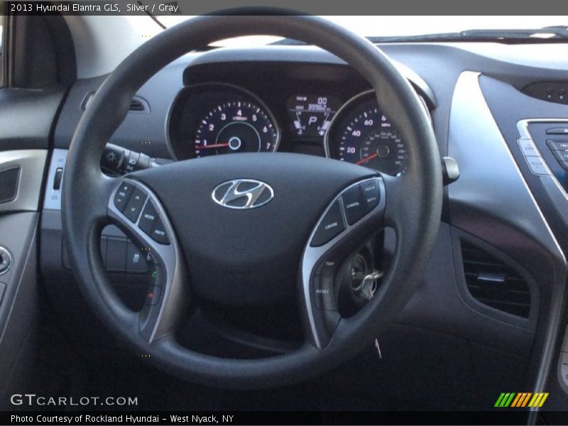 Silver / Gray 2013 Hyundai Elantra GLS