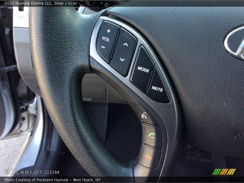 Silver / Gray 2013 Hyundai Elantra GLS