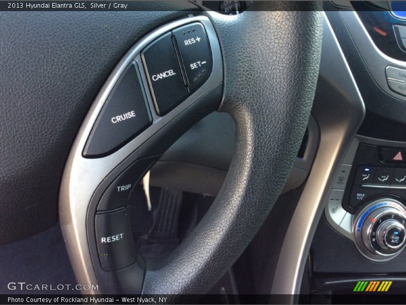 Silver / Gray 2013 Hyundai Elantra GLS