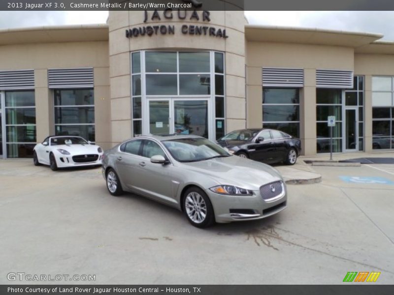 Cashmere Metallic / Barley/Warm Charcoal 2013 Jaguar XF 3.0