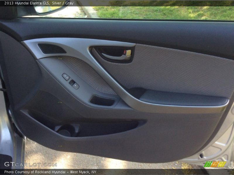 Silver / Gray 2013 Hyundai Elantra GLS