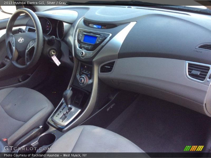 Silver / Gray 2013 Hyundai Elantra GLS