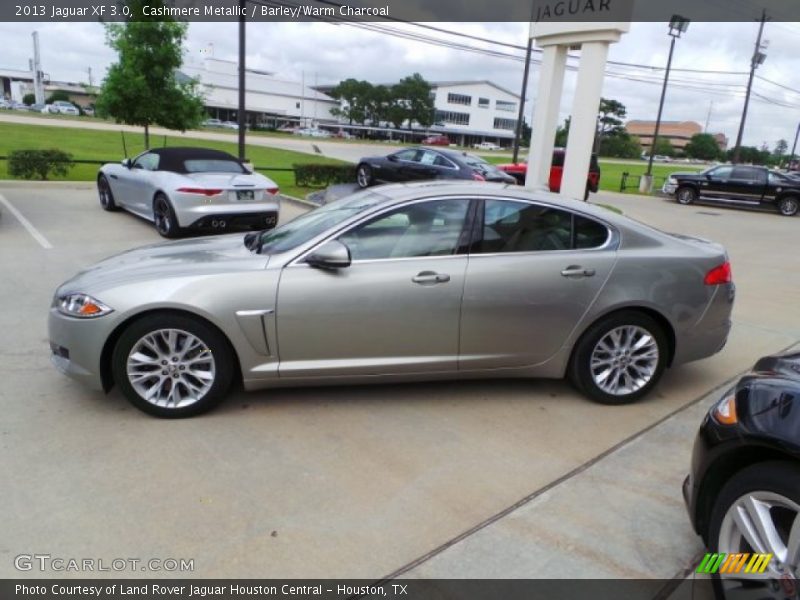 Cashmere Metallic / Barley/Warm Charcoal 2013 Jaguar XF 3.0