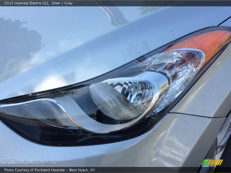 Silver / Gray 2013 Hyundai Elantra GLS