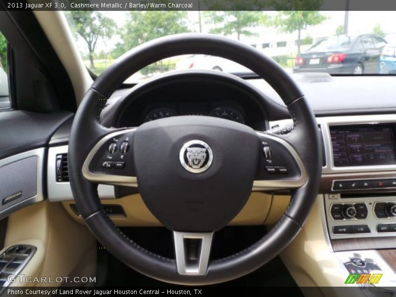 Cashmere Metallic / Barley/Warm Charcoal 2013 Jaguar XF 3.0