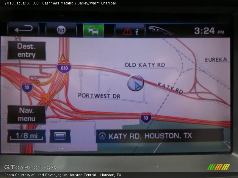 Cashmere Metallic / Barley/Warm Charcoal 2013 Jaguar XF 3.0