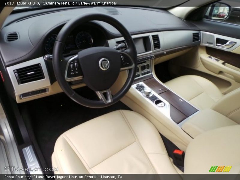 Cashmere Metallic / Barley/Warm Charcoal 2013 Jaguar XF 3.0