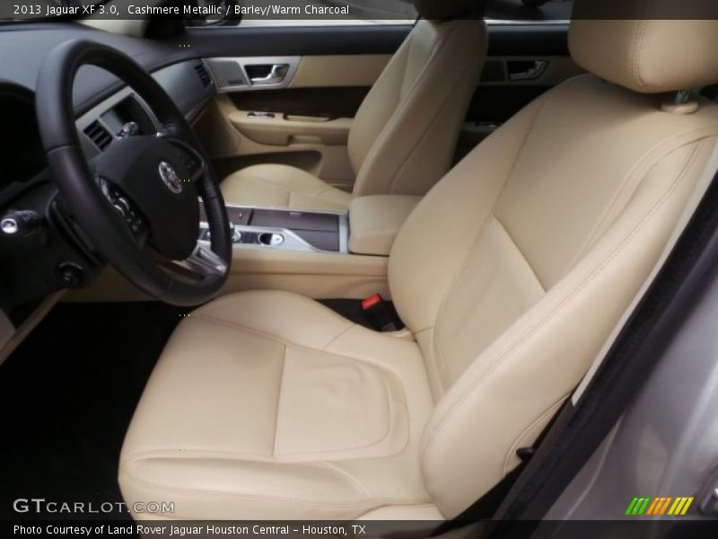 Cashmere Metallic / Barley/Warm Charcoal 2013 Jaguar XF 3.0