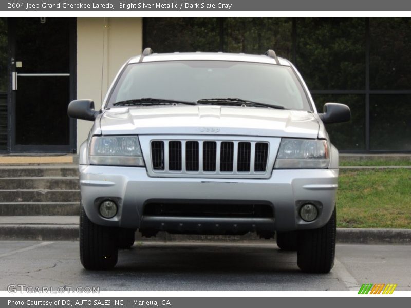 Bright Silver Metallic / Dark Slate Gray 2004 Jeep Grand Cherokee Laredo