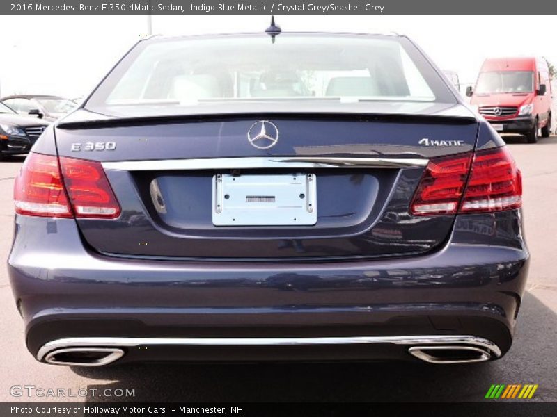 Exhaust of 2016 E 350 4Matic Sedan