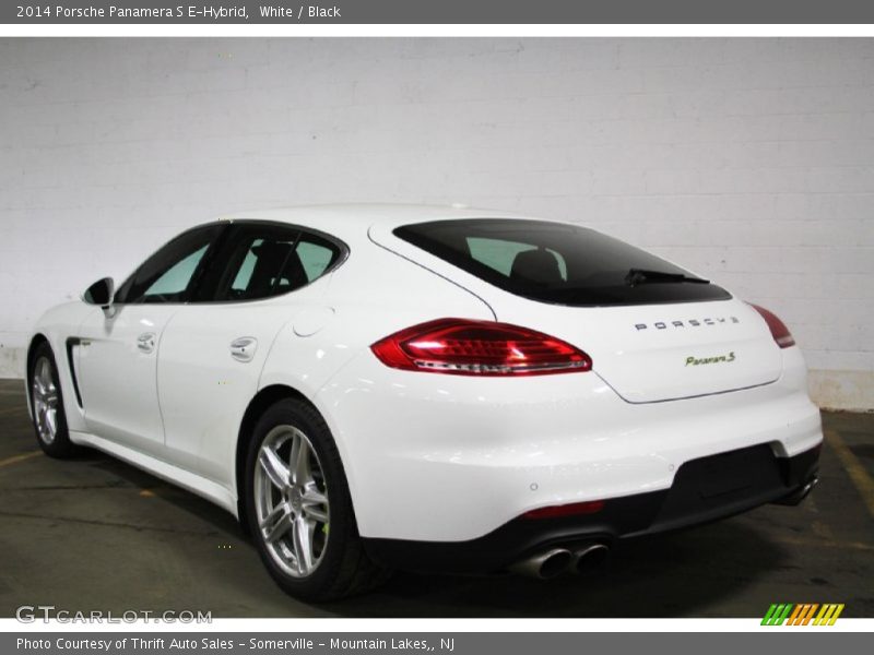 White / Black 2014 Porsche Panamera S E-Hybrid