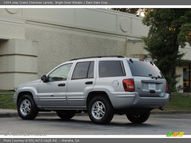 Bright Silver Metallic / Dark Slate Gray 2004 Jeep Grand Cherokee Laredo