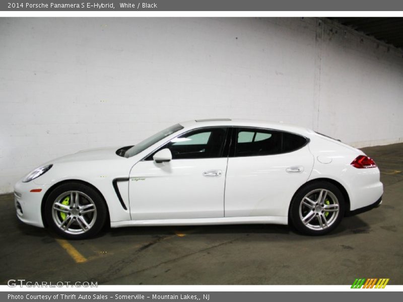 White / Black 2014 Porsche Panamera S E-Hybrid