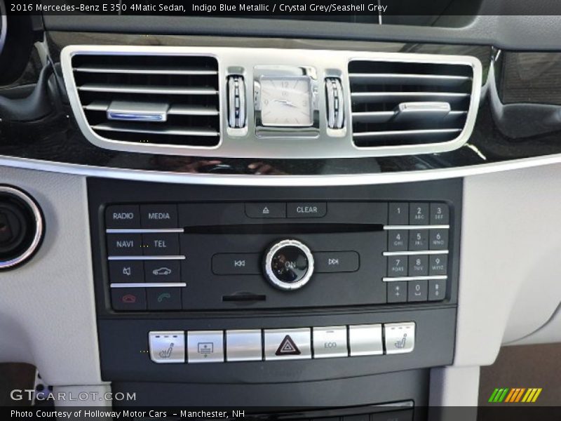 Controls of 2016 E 350 4Matic Sedan