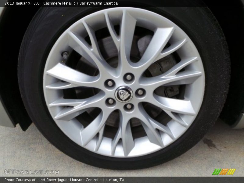 Cashmere Metallic / Barley/Warm Charcoal 2013 Jaguar XF 3.0