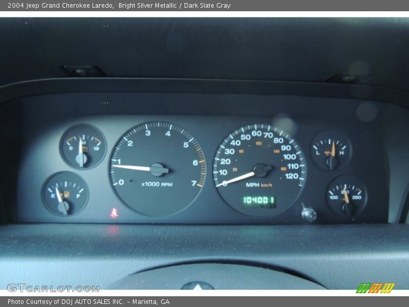  2004 Grand Cherokee Laredo Laredo Gauges