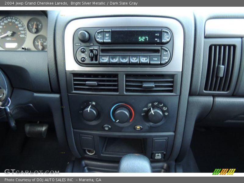 Controls of 2004 Grand Cherokee Laredo