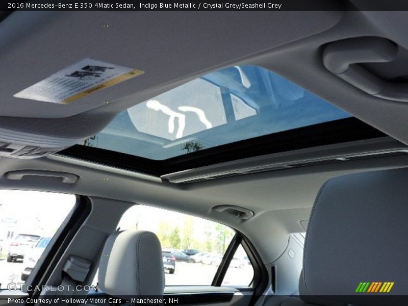 Sunroof of 2016 E 350 4Matic Sedan