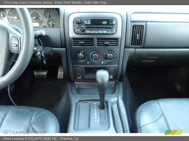 Bright Silver Metallic / Dark Slate Gray 2004 Jeep Grand Cherokee Laredo