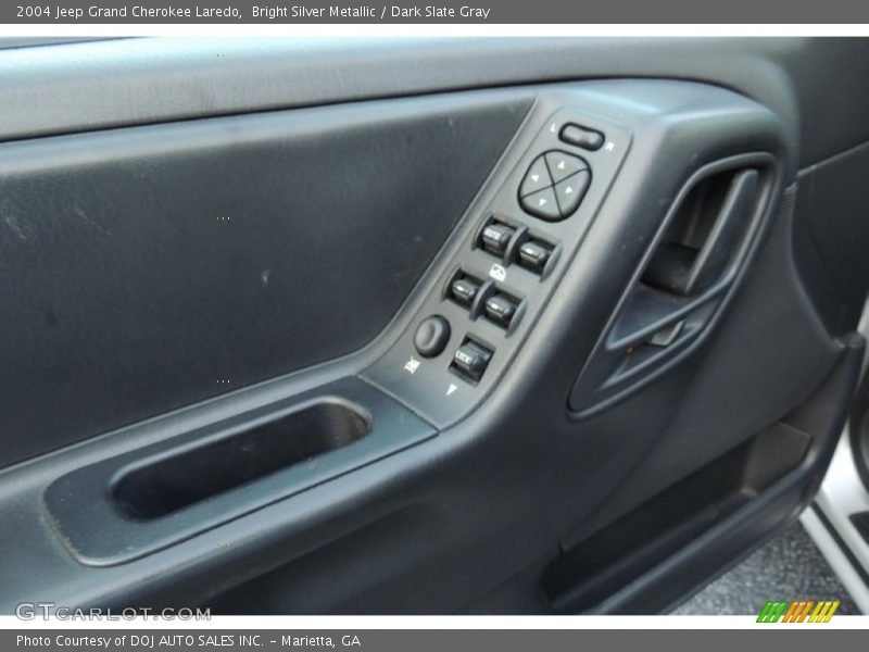 Bright Silver Metallic / Dark Slate Gray 2004 Jeep Grand Cherokee Laredo