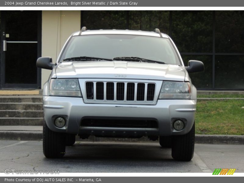 Bright Silver Metallic / Dark Slate Gray 2004 Jeep Grand Cherokee Laredo