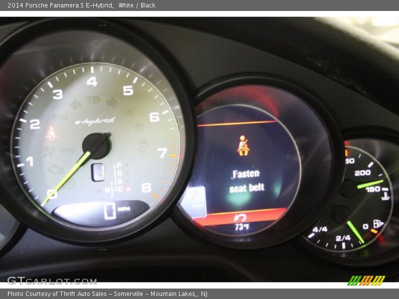 White / Black 2014 Porsche Panamera S E-Hybrid