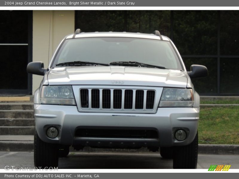 Bright Silver Metallic / Dark Slate Gray 2004 Jeep Grand Cherokee Laredo