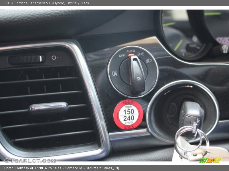 White / Black 2014 Porsche Panamera S E-Hybrid