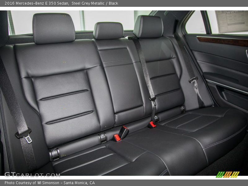 Steel Grey Metallic / Black 2016 Mercedes-Benz E 350 Sedan