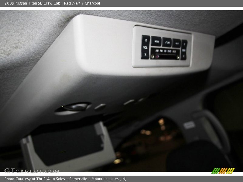 Red Alert / Charcoal 2009 Nissan Titan SE Crew Cab