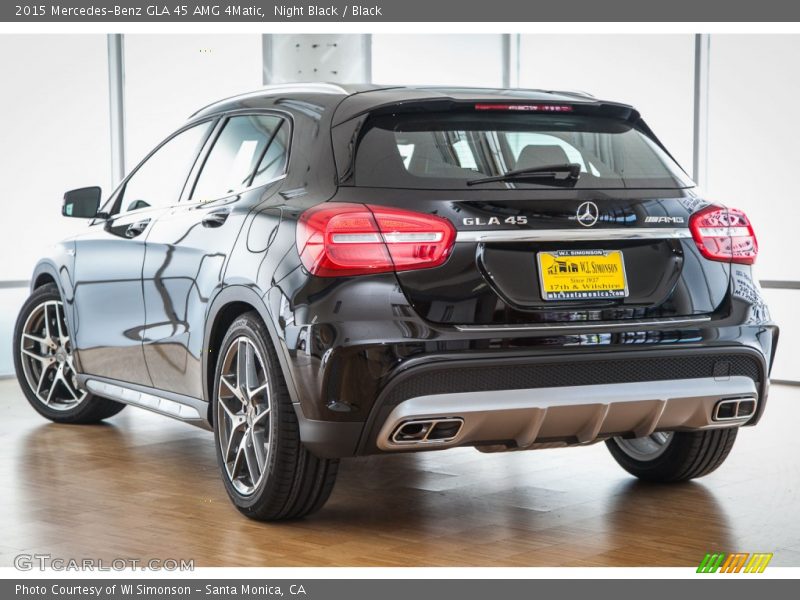 Night Black / Black 2015 Mercedes-Benz GLA 45 AMG 4Matic