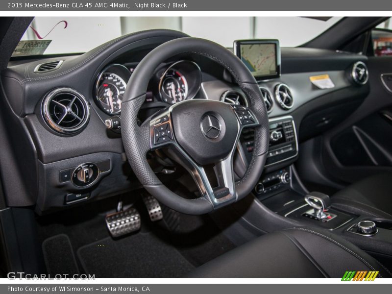 Night Black / Black 2015 Mercedes-Benz GLA 45 AMG 4Matic