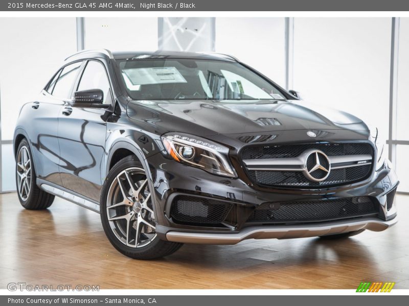 Night Black / Black 2015 Mercedes-Benz GLA 45 AMG 4Matic