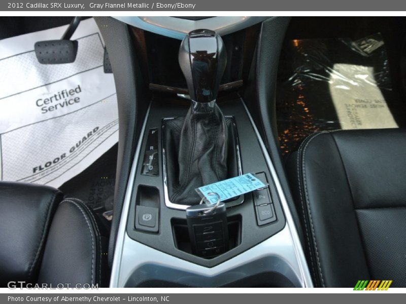 Gray Flannel Metallic / Ebony/Ebony 2012 Cadillac SRX Luxury