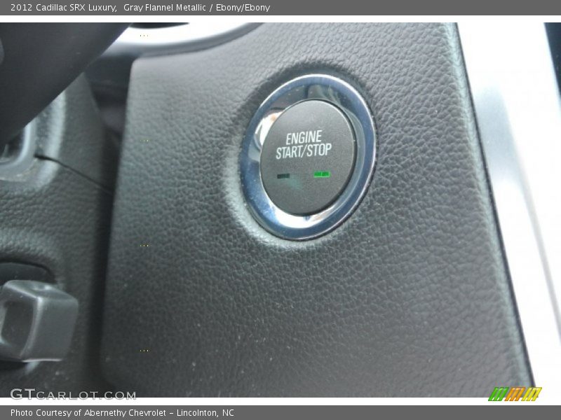 Gray Flannel Metallic / Ebony/Ebony 2012 Cadillac SRX Luxury