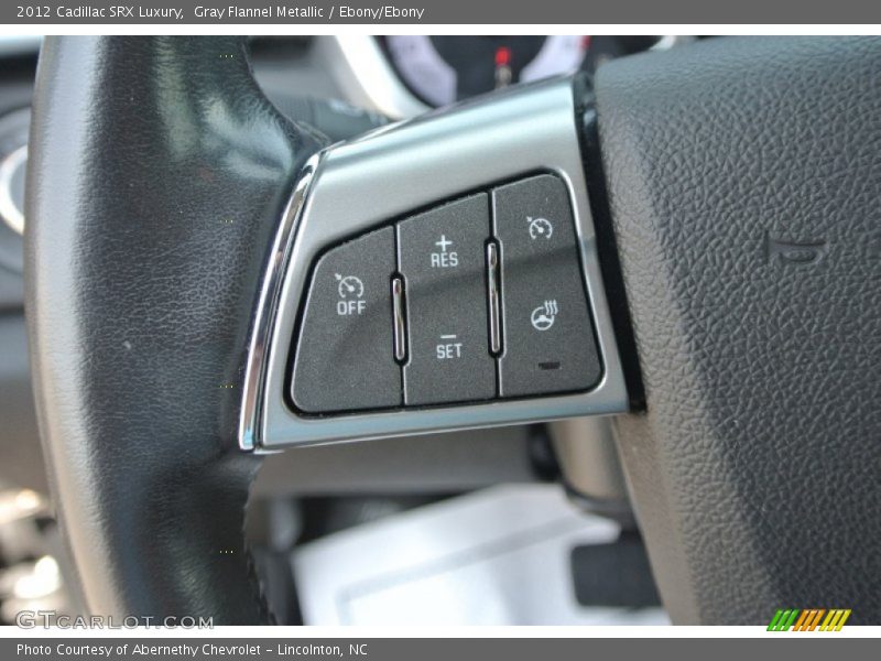 Gray Flannel Metallic / Ebony/Ebony 2012 Cadillac SRX Luxury