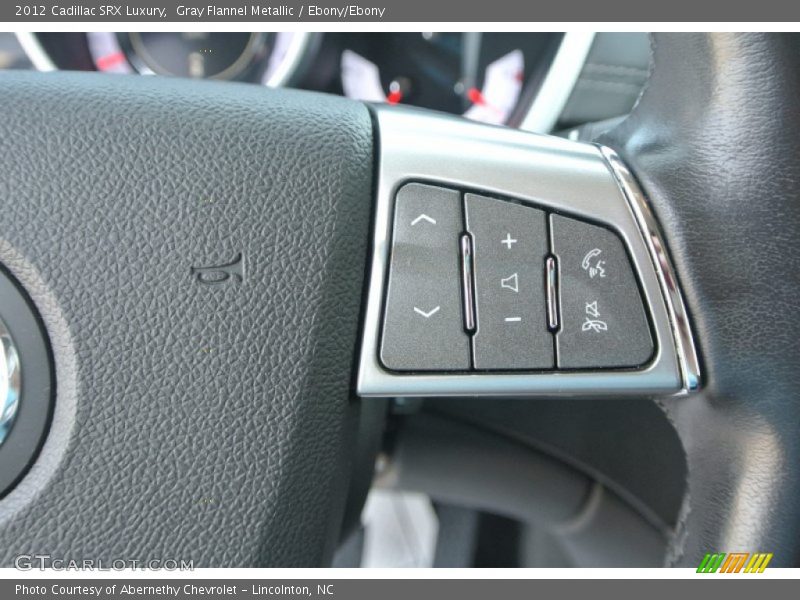 Gray Flannel Metallic / Ebony/Ebony 2012 Cadillac SRX Luxury