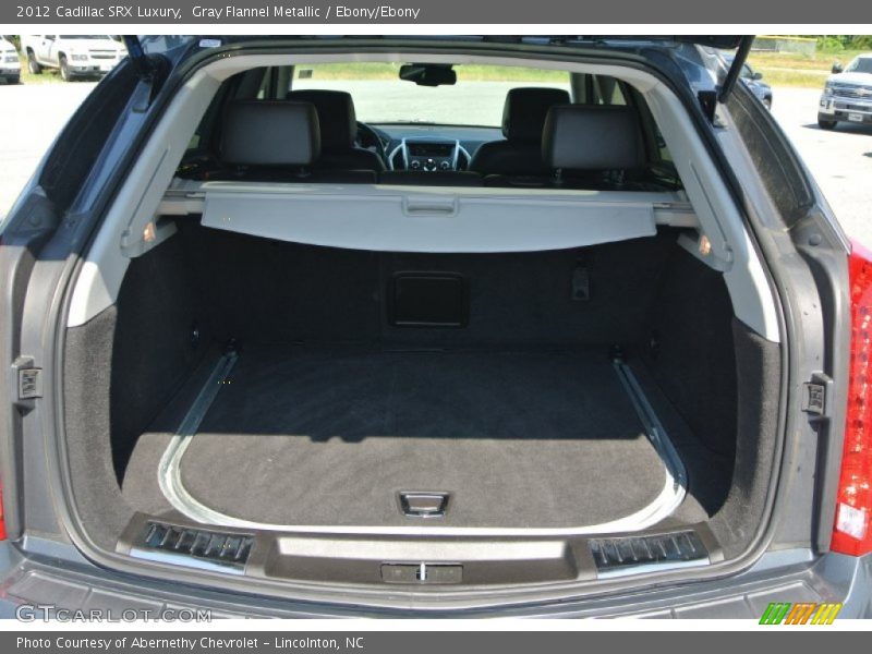 Gray Flannel Metallic / Ebony/Ebony 2012 Cadillac SRX Luxury