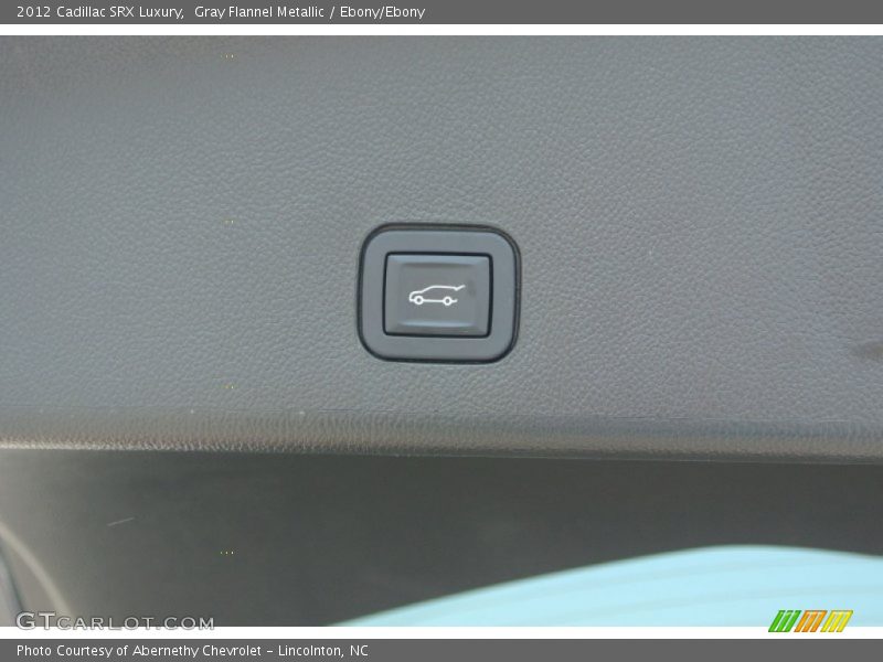 Gray Flannel Metallic / Ebony/Ebony 2012 Cadillac SRX Luxury
