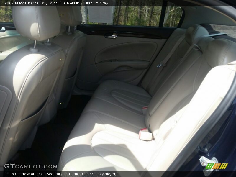 Ming Blue Metallic / Titanium Gray 2007 Buick Lucerne CXL