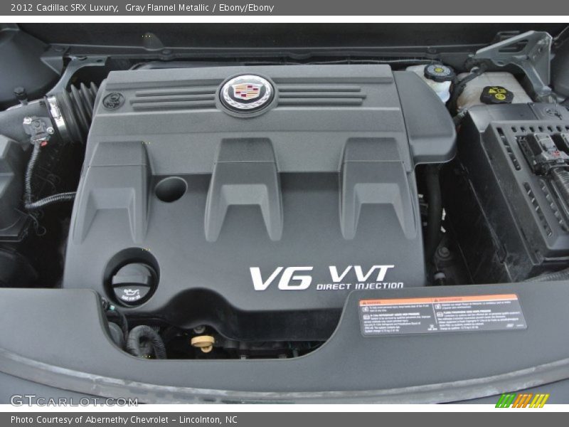Gray Flannel Metallic / Ebony/Ebony 2012 Cadillac SRX Luxury