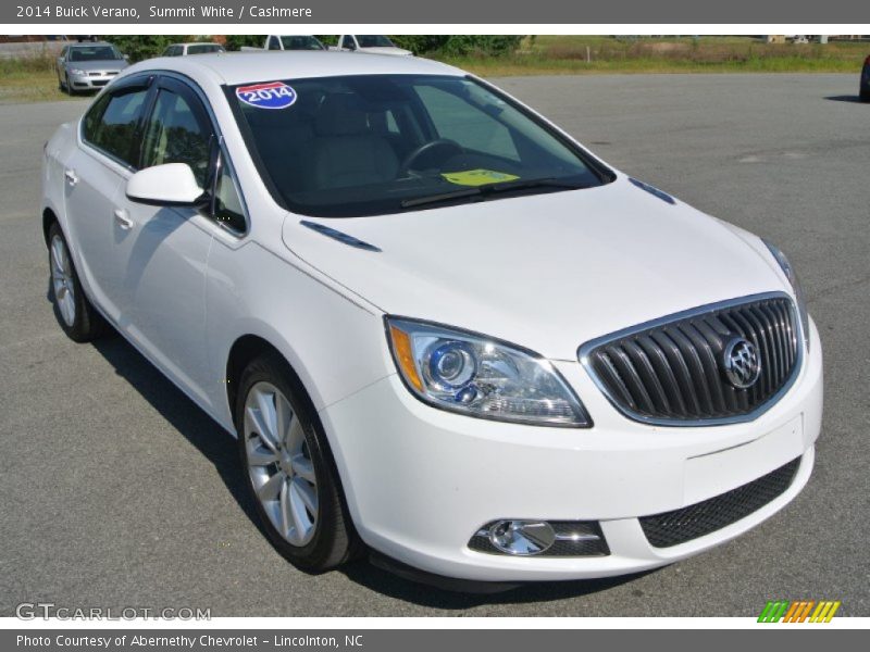 Summit White / Cashmere 2014 Buick Verano
