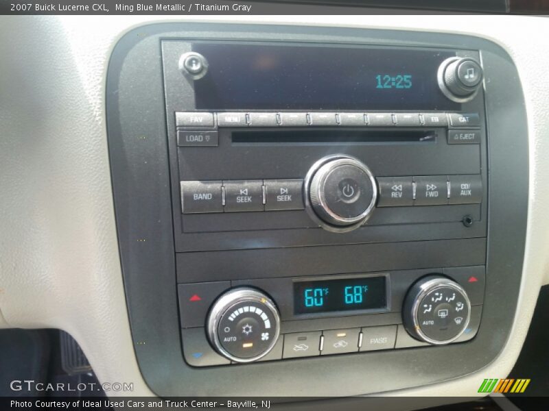 Ming Blue Metallic / Titanium Gray 2007 Buick Lucerne CXL