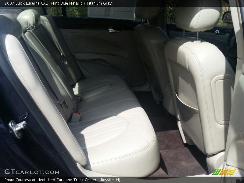 Ming Blue Metallic / Titanium Gray 2007 Buick Lucerne CXL